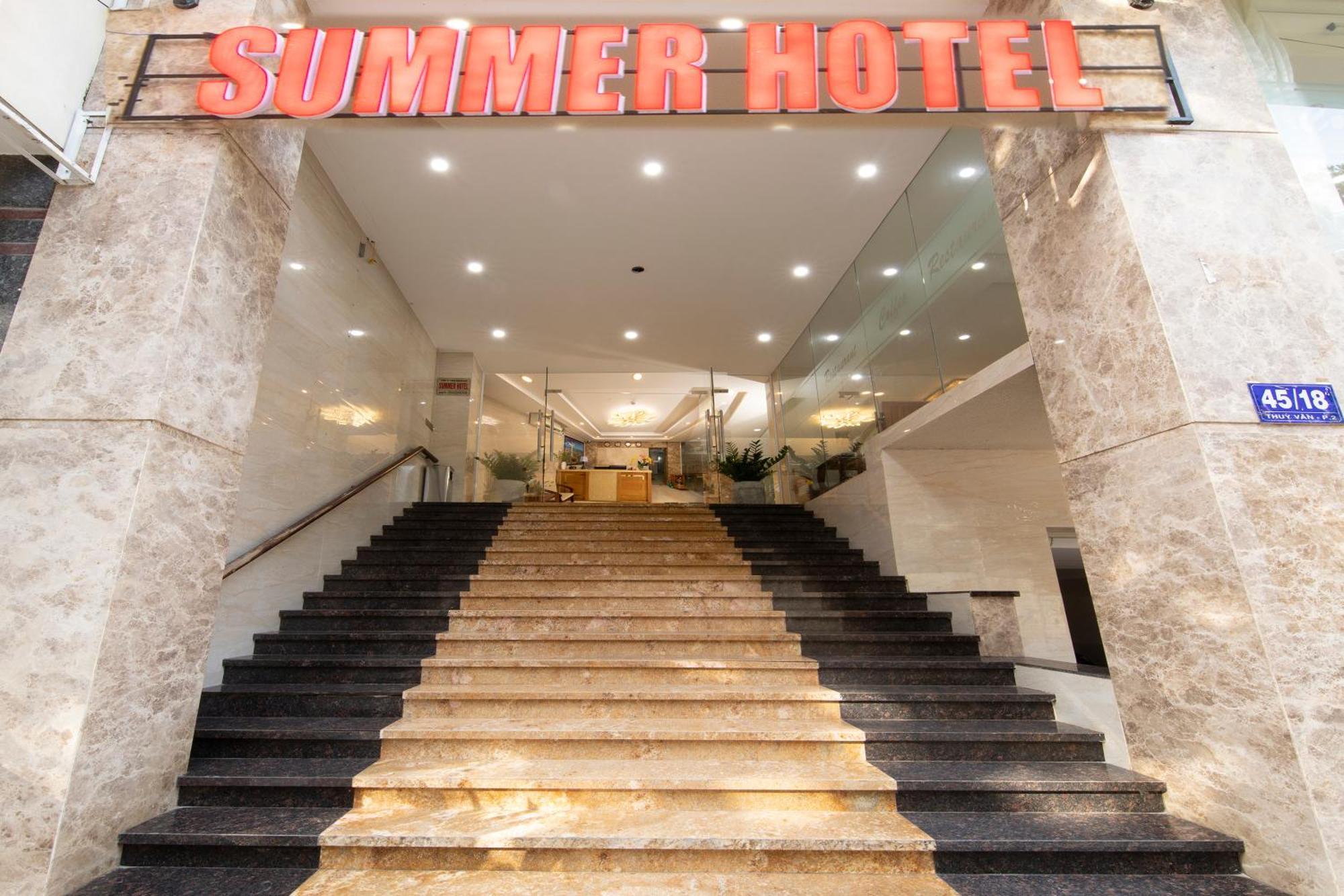 Summer Beach Hotel - Back Beach Вунг Тау Екстериор снимка